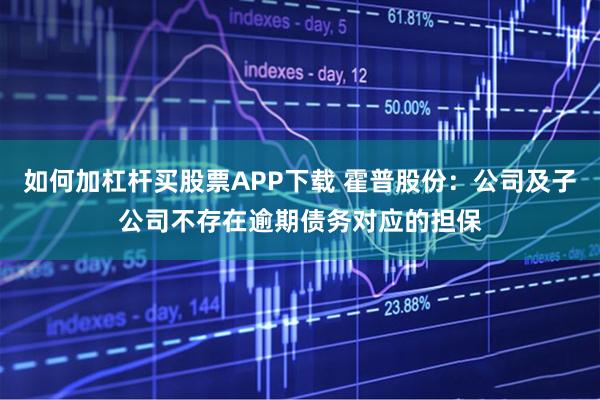 如何加杠杆买股票APP下载 霍普股份：公司及子公司不存在逾期债务对应的担保